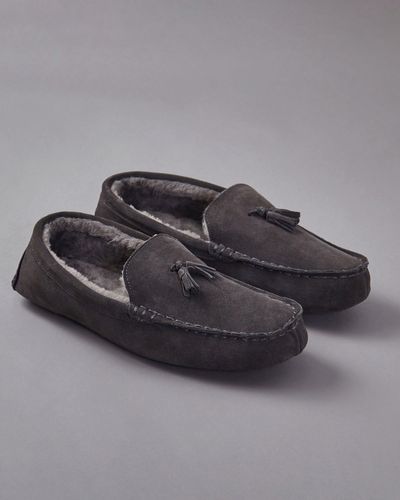 Francis Brennan the Collection Mens Moccasin Slipper